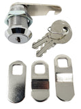 Flat Key Cam Lock 1"