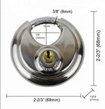 Stainless Steel Discus Lock