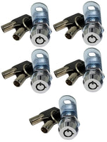 Tubular Cam Locks 5/8" - Non Retaining (Keyed Alike)